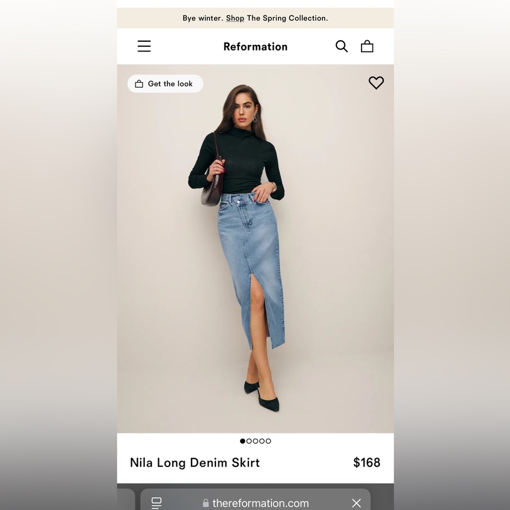 Nila Long Denim Skirt
never worn, i bought the wrong size!